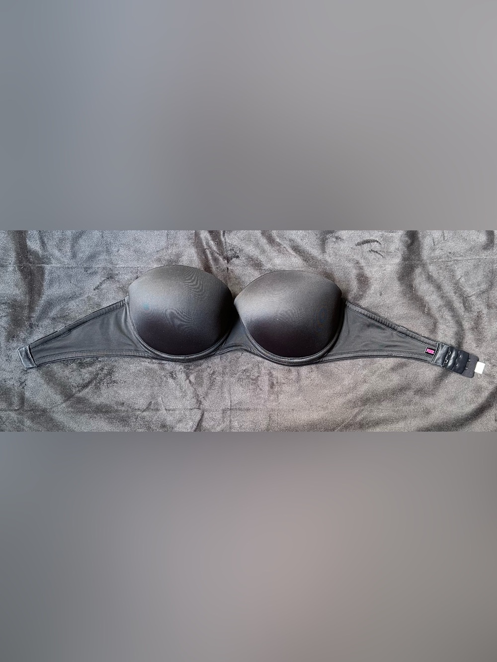 Victoria's Secret PINK Bra 32D Black Multiway Push Up Wear Everywhere